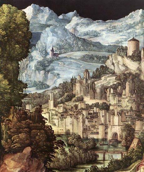 Albrecht Durer Lamentation for Christ Spain oil painting art
